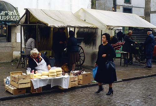 Mercado de Abastos de Santiago de Compostela. Anos 80
